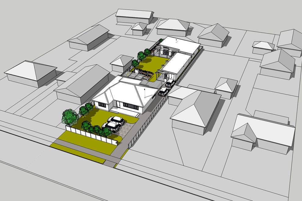 Suburban papakāinga / multi-generational housing solutions can be developed on suburban sites.Often they will be developed on freehold sites that have been in the family for many years andwill focus on additional dwellings semi-connected to an existing whānau home.